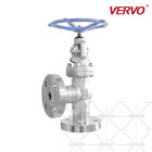 Forged stainless steel Angle globe valve PN100