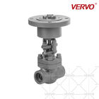 Bare Stem Globe Valve 800LB Globe Valve Electric Operated Globe Valve 2'' Control Globe Valve API602 ISO5210 Bare Stem