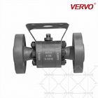 DN25 A105N 900LB 1inch Metal Seated Ball Valves For High Temperature Bare Stem Ball Valve