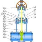 ASME B16.34  6 Carbon Steel Gate Valve 1500 Rtj  DN200