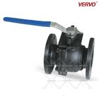 DN250 2pcs Ball Valve 10inch Cl150 RF WCB Floating Type Ball Valve Flanged Ball Valve Full Bore Ball Valve Side Entry