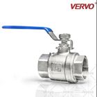 Internal Thread Side Entry Floating Ball Valve Fire Safe DN25 201 304 316 Ss