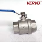 Internal Thread Side Entry Floating Ball Valve Fire Safe DN25 201 304 316 Ss