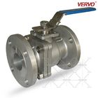 DN100 2pcs 100mm Cf8m Stainless Steel Ball Valve Cl300 RF CF8 WCB CF3M Floating Ball Valve