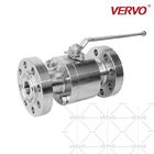 316l Stainless Steel Floating Ball Valve DN50 1500LB Flange Hard Seal Manual High Pressure Fixed