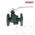 150LB 2 piece Ball Valve A105 Forged Steel Flange Ball Valve Two-Piece Integrated Plate-Type Soft Seal Full Size