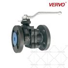 150LB 2 piece Ball Valve A105 Forged Steel Flange Ball Valve Two-Piece Integrated Plate-Type Soft Seal Full Size