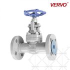 API602 1 Inch Flanged Forged Globe Valve Class 300 With Degreasing Paint