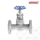 API602 1 Inch Flanged Forged Globe Valve Class 300 With Degreasing Paint