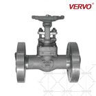 Forged Steel A182 F5 Gate Valve Reduce Port Gate Valve API 602 DN25 PN100 RF Flanged End Gate Valve Din Gost Valve