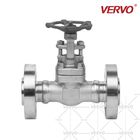 High Pressure Gate Valve Forged Steel Stainless Steel 1 Inch Dn25 1500lb Monolithic Welded Rf Flanged Forged Steel Valve