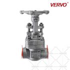 Socket Weld Gate Valve Forged Steel A105 DN15 800LB Industrial Valves A105 Forged Steel Solid Wedge Gate Valve