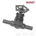 Solid Wedge Gate Valve Forged Carbon Steel Valve 3/4 Inch Dn20 800lb Forged Steel Welding Nipple Gate Valve