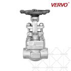 Threaded End Valve Stainless Steel F304 Dn25 800LB Handwheel Operation industrial gate valve 1 Inch Gate Valve API602