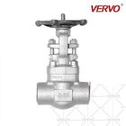 High Pressure Gate Valve Forged Steel Gate Valve 1/2 Inch DN15 1500lb Gate Valve Socket Welding Gate Valve API602