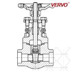 Forged Steel Gate Valve Forged Steel F5 1 Inch Dn25 Class 800 1500LB solid gate iSO9001 certified socket weld gate valve