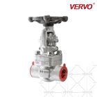 Forged Steel Gate Valve Forged Stainless Steel F304 DN20 800LB  SW Gate Valve Socket Weld Gate Valve 0.75mm solid wedge