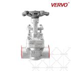 Forged Steel Gate Valve Forged Stainless Steel F304 DN20 800LB  SW Gate Valve Socket Weld Gate Valve 0.75mm solid wedge