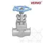 Solid Wedge Forged Steel Socket Weld Gate Valve A105N 1 Inch DN25 800LB