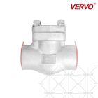 Piston Lift Forged Check Valve Non Return Valve 2 Inch Dn50 150lb Alloy N08020 SW Full Port