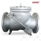 150 LB 16 Inch Swing Check Valve DN400 API6D Carbon Steel Lever Counter Weight With Hammer