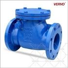 DIN3356 Cast Iron Swing Type Check Valve 4 Inch GJL250 DN100 RF Flanged Full Bore