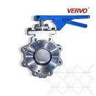 4 Inch Lug Double Eccentric Butterfly Valve PN20 A351 Cf8m 150Lb 100mm PTFE Seat Double Offset Butterfly Valve