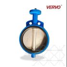 Casting Steel Carbon Steel A216 WCB Bare Stem Butterfly Valve PN16 Dn250 Wafer Butterfly Valve 10 Butterfly Valve