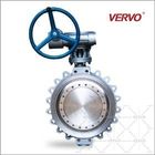 16 Inch API609 Lug triple offset Butterfly Valve 150LB A351 Cf8m 150Lb 400mm PTFE Seat Triple Offset Butterfly Valve