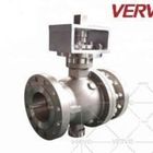 Casting Steel Trunnion Ball Valve CF8M 300Lb RF Worm Operated