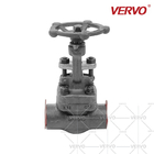 3 / 4'' Alloy Steel Globe Valve Socket Welding 800LB Easy Disassembly