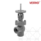 800LB Electric Cast Steel Globe Valve Socket Welding Control