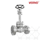 2500lb Flange Gate Valve With Middle Bolt Stainless Steel F316 Ultra Extension Rod