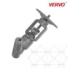 2500LB 1'' Y Type Cast Steel Globe Valve Self Sealing