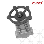 Threaded Gate Valve Forged Socket Welded Stainless Steel 300LB