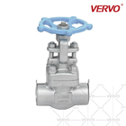 Non Oil Cast Steel Gate Valve Degreased Forged Steel Socket Welding