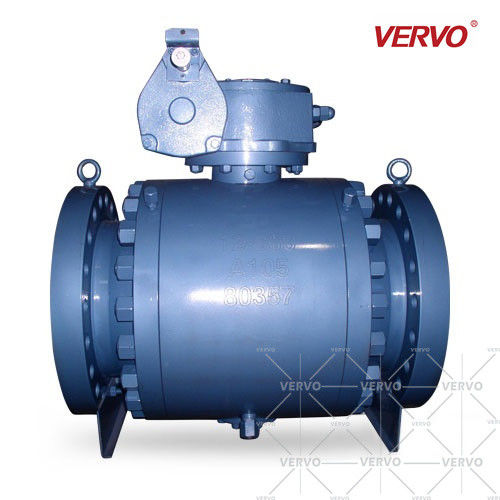 China Full Bore Api 6d Api 598 12 Trunnion Ball Valve Manufacturer A105 600 Lb Rtj factory