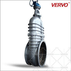 China DN1400 PN6 Cast Steel Gate Valve Class 150 Lb Alloy Steel RF API 6D FULL BORE factory