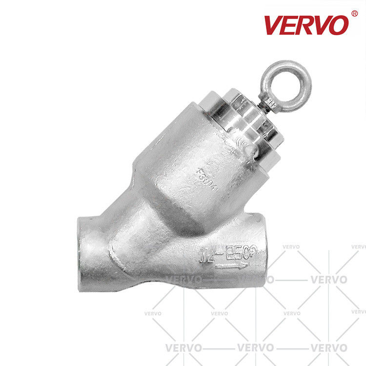 Lift Y Check Valve Stainless Steel F304 Dn15