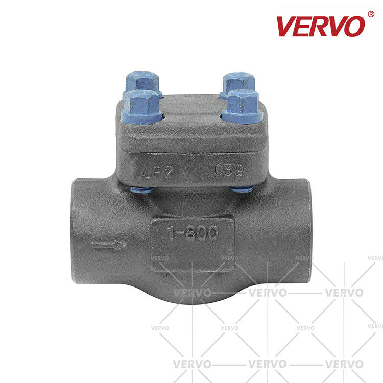 China Dn25 Class 800 Piston Lift Check Valve In Vertical Position LF2 Bolted Bonnet High Pressure factory