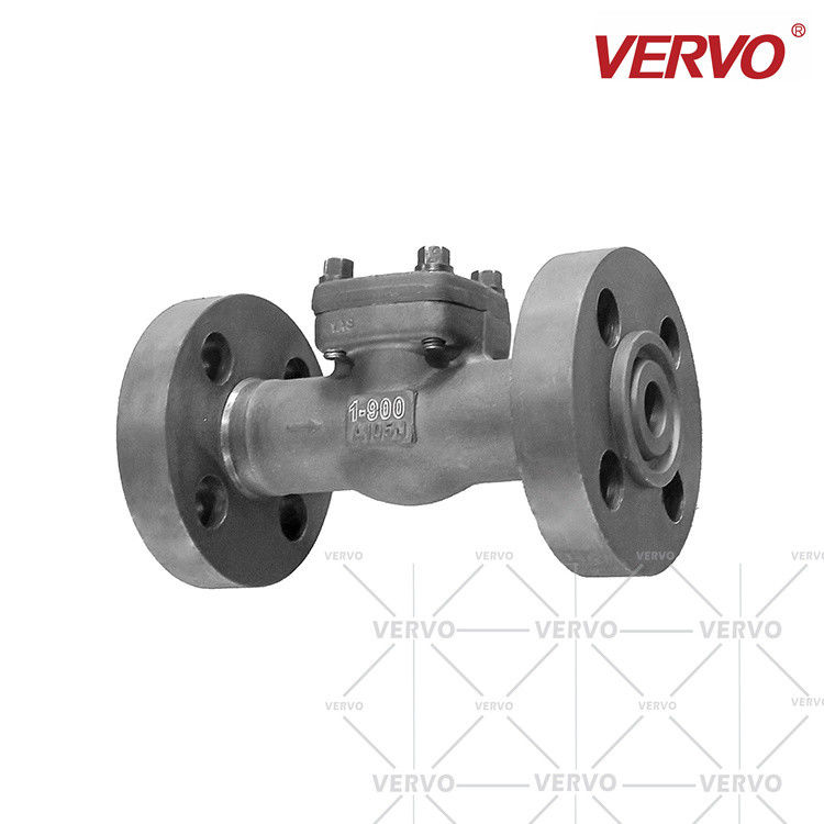 China 1 Inch Dn25 Class 900 Bolted Bonnet Swing Check Valve Forged A105N Integral Flange Rf Nrv factory
