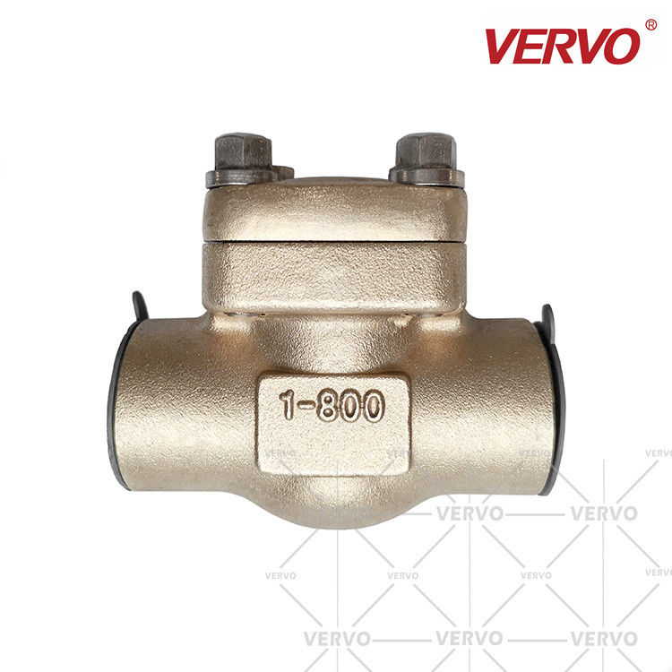 C95800 Bronze Check Valve 1&quot; Class 800  NRV Lift Aluminum Forged Steel Check Valve