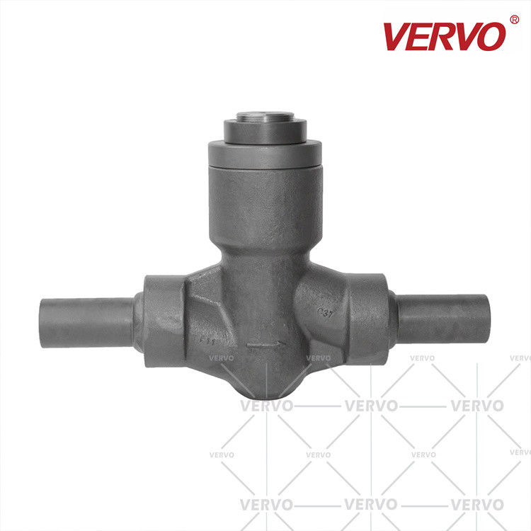 China API602 Pressure Seal Forged Steel Check Valve Nipple 1&#039;&#039; 25mm Piston Lift factory