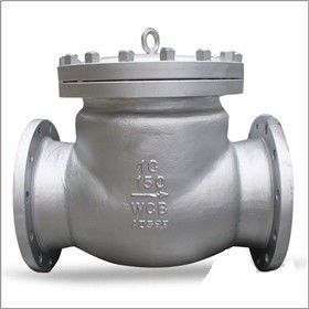 China 10 Inch Carbon Steel  Swing Check Valve 300 LB A216 WCB RF FLANGE factory