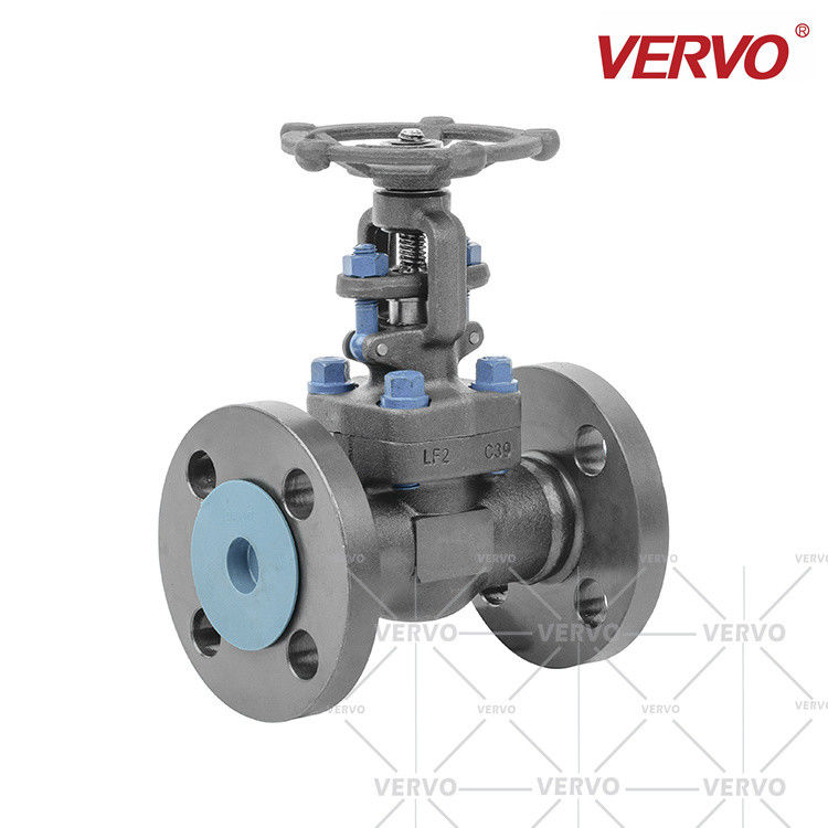 High Pressure Cryogenic Gate Valve Carbon Steel LF2 2 Inch DN50 1500LB Welded Flanged Gate Valve Solid Wedge Gate Valve