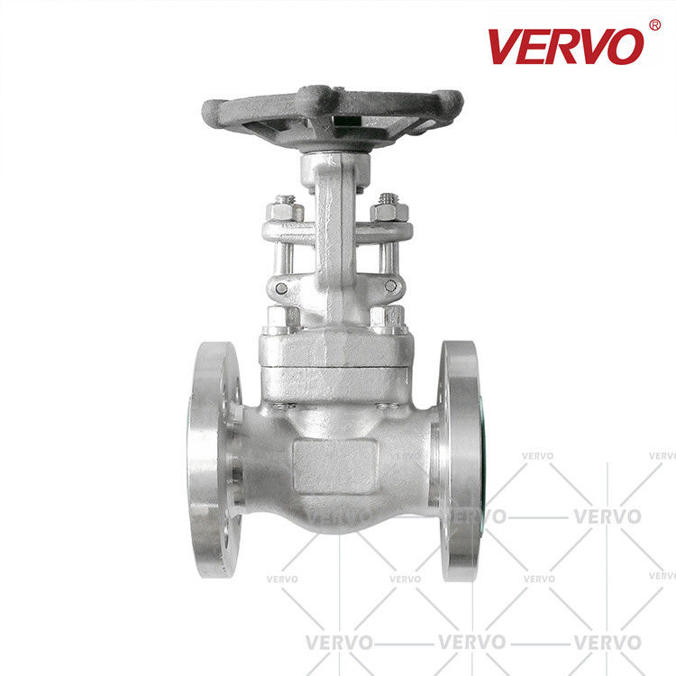 Monolithic Gate Valve Forged Stainless Steel F304 1 Inch Dn25 150lb Rf  Flanged Handwheel