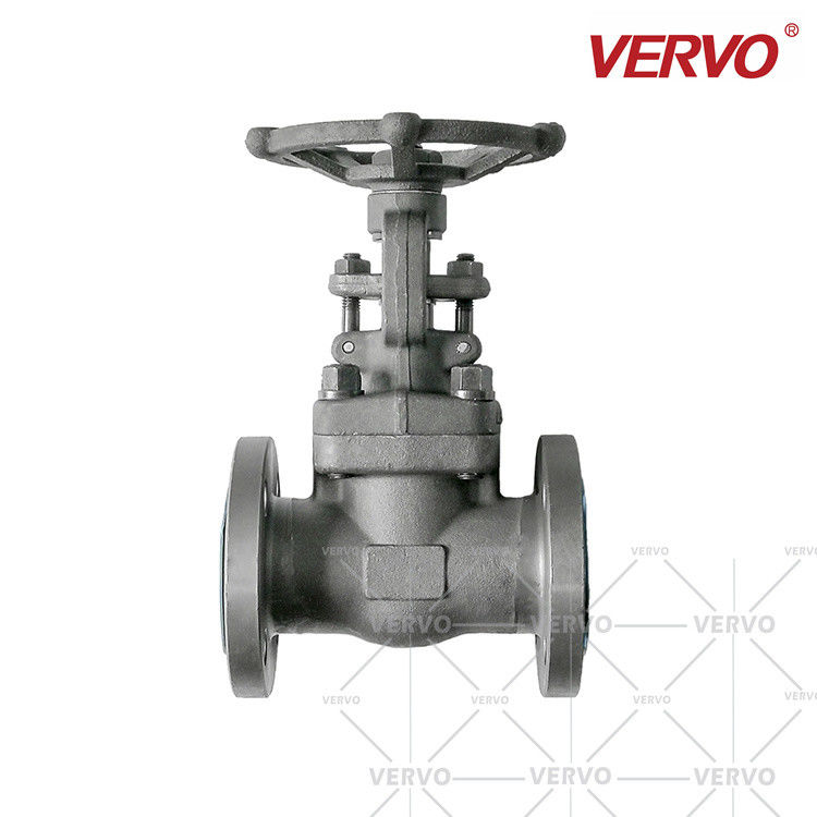 China Forged Steel Gate Valve A105N DN40 valve 150LB WCB Monolithic RF Flanged gate Valve Integral Flange Gate Valve 40mm factory