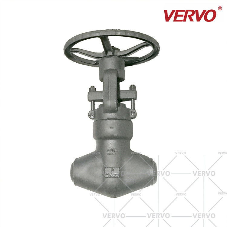 3 Inch PSB  Self Tightening Butt Welded Gate Valve Dn80 2500Lb High Pressure