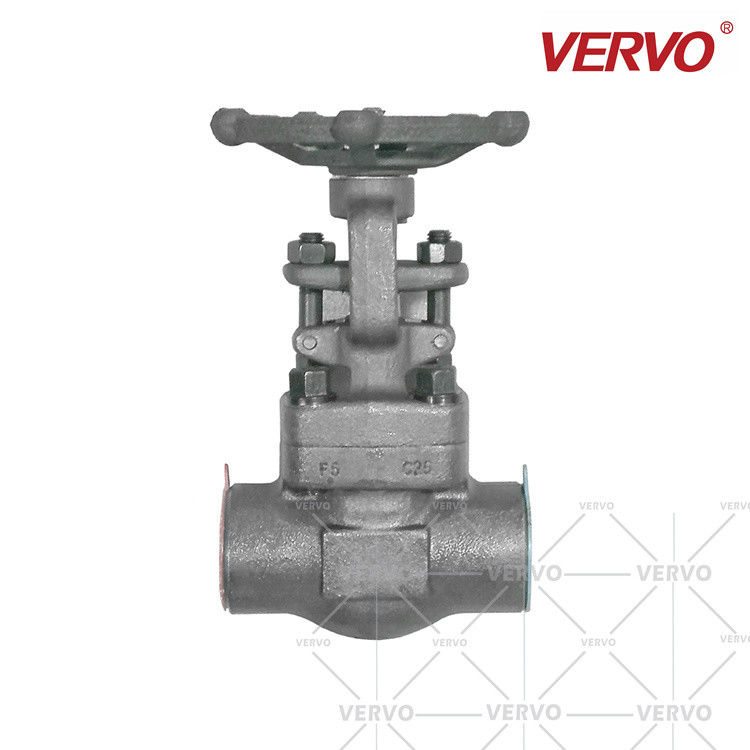 China Forged Steel Gate Valve Forged Steel F5 1 Inch Dn25 Class 800 1500LB solid gate iSO9001 certified socket weld gate valve factory