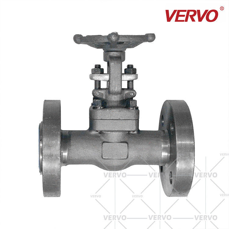 China Forged Steel A182 F5 Gate Valve Reduce Port Gate Valve API 602 DN25 PN100 RF Flanged End Gate Valve Din Gost Valve factory